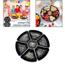 Divided Serving Tray, Dried Fruit Tray, Unbreakable Appetizer Platter, Candy and Serving Tray price