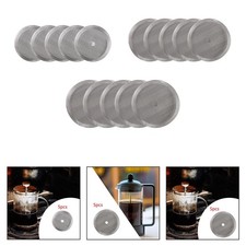 5Pcs French Press Filters, Stainless Steel Mesh, Drinking Coffee French Press French Press price