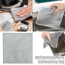 Multipurpose Wire Dishwashing Rags for Wet and Dry, Wire Dishwashing Rag UK Dishwashing price