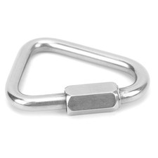 3 Stainless Steel Triangular Quick Links For Mountaineering Gear Mountaineering uitrusting price