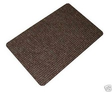Brown Ribbed Scraper Door Mat Polypropylene Doormat Inside Outside Doorstep Doormat price