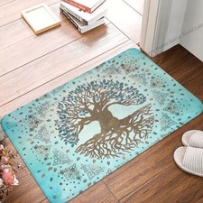 Doormat Gentle Blue Bath Bedroom Mat Outdoor Carpet Home Modern Decor Doormat price