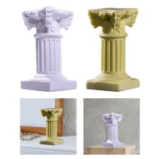 Roman Pillar Candle Holder Resin Greek Column Pedestal Statue Decorative Object Decoratief Object price