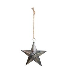 Chic Antique Antik Brass Star With Hanging Loop Decorative Object 12 cm Decoratief Object price