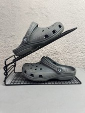 Crocs Clogs Childrens Toddlers UK 13 C13 Grey Slippers Sandals Unisex Kinder slippers & Sandalen price