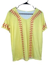 Women’s Softball Fan Shirt Softball Season Size Large Dames Broek price