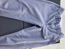 Demarini Softball Pants Grey Adult Medium Women's Pre Owned No Holes Dames Broek price
