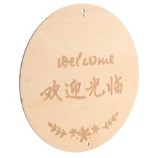 Rustic Welcome Sign Wall Hanging Board Wooden Hanging Welcome Sign Christmas Muur Board price