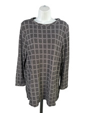 J.Jill Wearever Collection Women's Black Long Sleeve Tunic Shirt - L Tunic price
