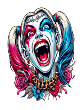 Harley Quinn Decal  ~  Vinyl Car Wall Sticker - Small to XLarge Muur Sticker price