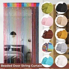 Beaded Hanging Curtains String Curtain Panels Door Fly Screen Room Divider Net Baby Kamer Gordijn price