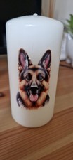 Decorative Candle German Shepherd Dog Gift Birthday Decoratief Candle price