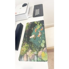 Cat in Fish Pond Gaming Mouse Pad 23.6"x11.5" Anti-Slip Desk Keyboard Decor Bureau mat price