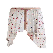 Embroidered Flower Tablecloth for Elegant Dining and For Home Decoration Tablecloth price