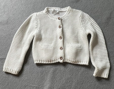 Carters Knit Button-Up Sweater Unisex Boy Girl 12 Months Ivory White Classic Jongens truien, vesten & knitwear price