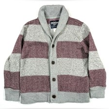 OSHKOSH B’GOSH Boys’ Grandpacore Shawl Collar Knit Cardigan Sweater Size 6 Jongens truien, vesten & knitwear price