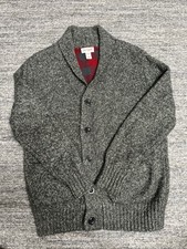 Cat & Jack Kids Boys Shawl Collar Cardigan Sweater Gray Button Front Size 6/7 S Jongens truien, vesten & knitwear price