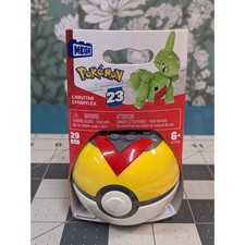 Mega Pokemon Larvitar Building Set JCT24 Series 23 Repeat Ball 29 Pcs New Kantoor Set price
