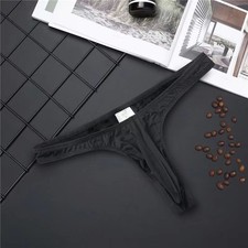 Men Sexy G-String Briefs Thong Lingerie Seamless Underwear Bikini Underpants Thong, snaar price
