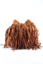 H&M Tas met franjes Dames Tas bruin casual uitstraling Dames casual tas price