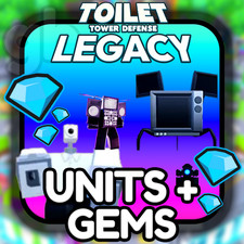 Legacy TTD Units & Gems | Toilet Tower Defense | Engineer, UTC, UTS, & more Toilet price