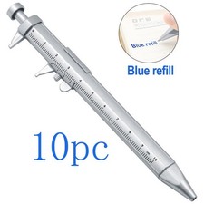 10pc Vernier Caliper Gel Ink Pen Set 05mm Roller Ball Writing Pen for Daily Use Gel Ink (Roller) Pen price