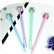 8PCS Cute Kawaii Colorful Owl Gel Ink Roller Ball Point Pen School Kids Pens Gel Ink (Roller) Pen price