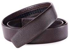 Riem - leren broekriem - elegantie - onderweg - veelzijdigheid Heren Riem price