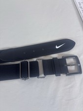 Nike Baseball Belt 3.0 Adult Adjustable One Size 28-43 Black NWOT Heren Riem price