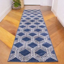 Navy Geometric Runner Rug Small Large Trellis Living Room Rugs Long Hall Runners Runner Rug price
