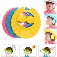 Toddler Baby Adjustable Bath Hat Anti-Shampoo Visor Shower Wash Hair Shield Cap Baby Shampoo price