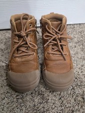 Target Cat & Jack Toddler Boys Brown Boots Size 12 Side Zip Rubber Toe Jongens laarzen price