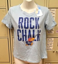 NCAA KANSAS JAYHAWKS GIRLS T-SHIRT SIZE MEDIUM NEW Meisjes T-shirt price