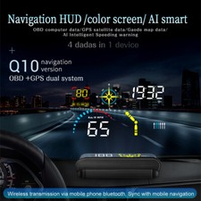 Head Up Display Projector Car Sync Speedometer Universal HUD GPS Navigation OBD Projector price