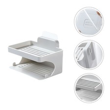 Punch-Free Soap Dish Holder Bathroom Double Layer Soap Organizer Box Shelf Soap Dish price