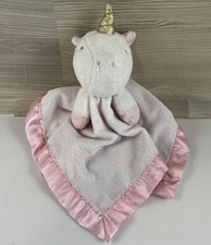 Cloud Island Unicorn Lovey Plush Baby Security Blanket Pink Satin Trim Baby Blanket price