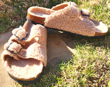 Girls Plush Faux Fur House Slippers Ruizu Size 9.5 Warm Winter Home Sandals Meisjes slippers & sandalen price