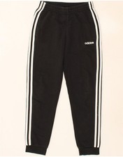 ADIDAS Girls Tracksuit Trousers Joggers 11-12 Years Black BK02 Meisjes trainingspak price