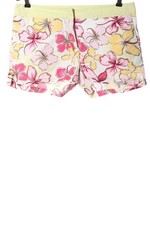 H&M L.O.G.G. Strand shorts Dames Korte broek Maat EU 40 wit-roze-sleutelbloem Dames shorts price