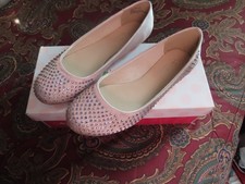 Cupcake Couture PAULETTE Little Girls Ballet Flats Satin Rhinestone Shoes 13 Meisjes ballerina's price