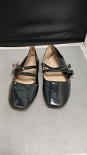 Primark Mary Jane Shoes Girls Sz 1 Black Double Strap Buckle Flat Dressy Casual Meisjes casual schoenen price