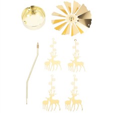 Iron Elk Revolving Candlestick Rotating Candle Holder .00 X 8.00 X 8.00 cm Candle Houder price