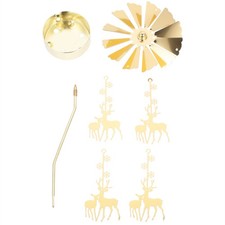 Iron Elk Revolving Candlestick Rotating Candle Holder .00 X 8.00 X 8.00 cm Candle Houder price