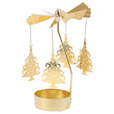 1Pcs Rotatable Candle Holder Iron Decorative Golden Tabletop Stand Candle Houder price