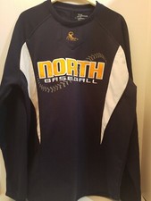 NORTH Baseball Stitched Pullover Sweatshirt X-GRAIN Men’s MEDIUM Heren sweatshirt price