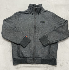 Superdry Orange Heren Sweatshirt Men Large Gray Classic Fleece Full Zip Jacket Heren sweatshirt price