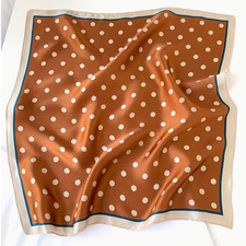 Polka Dot Fashion Scarf,Soft,Silk, Multi‑Functional,Headscarf/Shawl All Seasons Headscarf price
