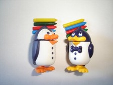 KINDER SURPRISE SET - PENGUINS WITH WAX CRAYONS 1993 - TOYS FIGURES COLLECTIBLES Wax Crayons price