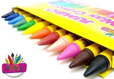 Kids Jumbo Wax Crayons Safe Non Toxic Toddler First Crayons Easy Grip Art Craft Wax Crayons price