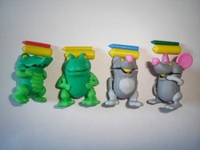 KINDER SURPRISE SET - ANIMALS WITH WAX CRAYONS 1994 - TOYS FIGURES COLLECTIBLES Wax Crayons price